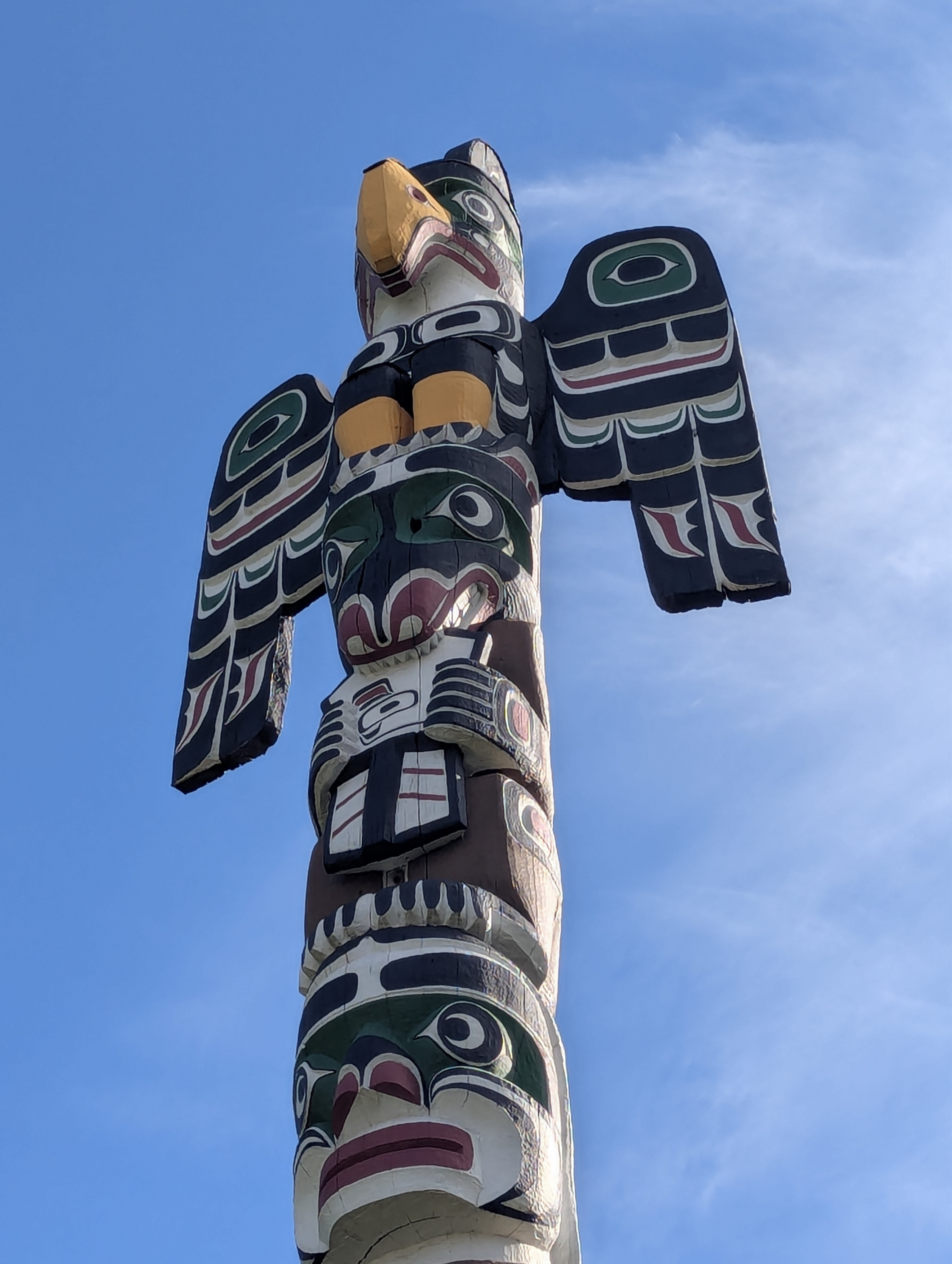 Birthday Trip to Canada, Thunderbird Park, Victoria, Vancouver Island